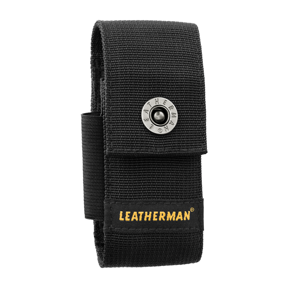 Leatherman Nylon Button Sheath with Pockets Black Nylon Multi Tool Sheath Multi Tool Accessories Leatherman Tools