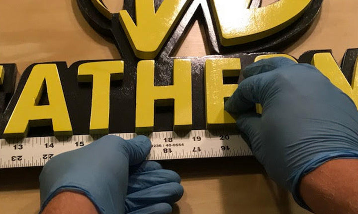 The Making of a Wooden Leatherman Sign
