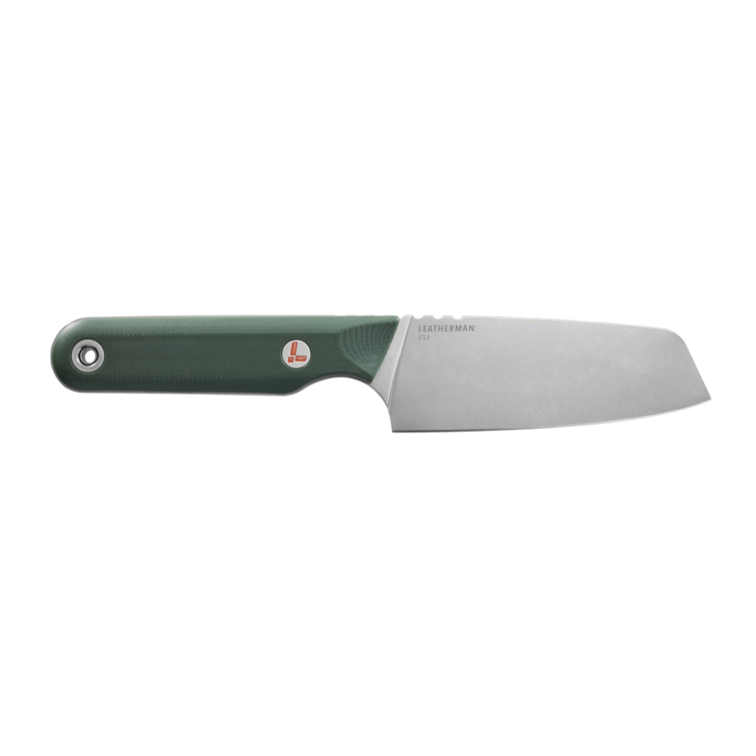 Leatherman Rustle Outdoor Chef Knife MagnaCut Fixed Blade G10 w/Kydex ...