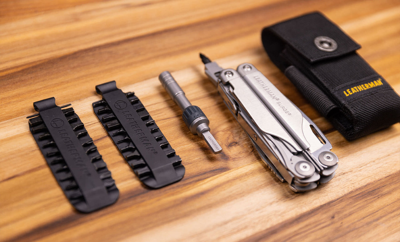 Leatherman Bit Kit | 21 Double-Ended Bits | Leatherman Multi Tool ...